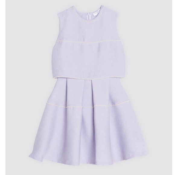 Sandro Dresses & Skirts - Sandro Paris Pearl beaded lavender dress
